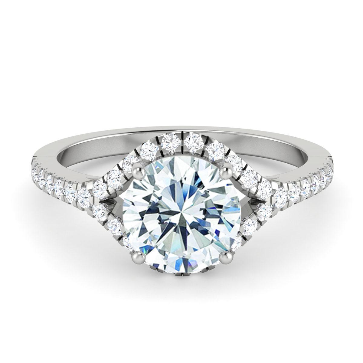 18k White Gold