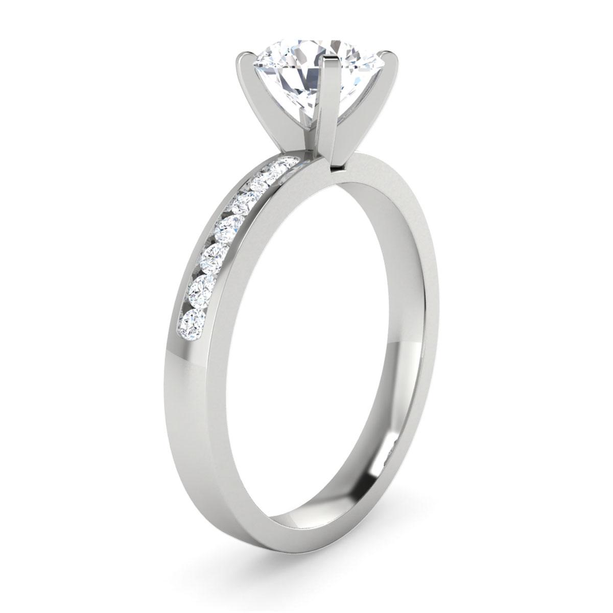 Sophia in 18k White Gold — view 3
