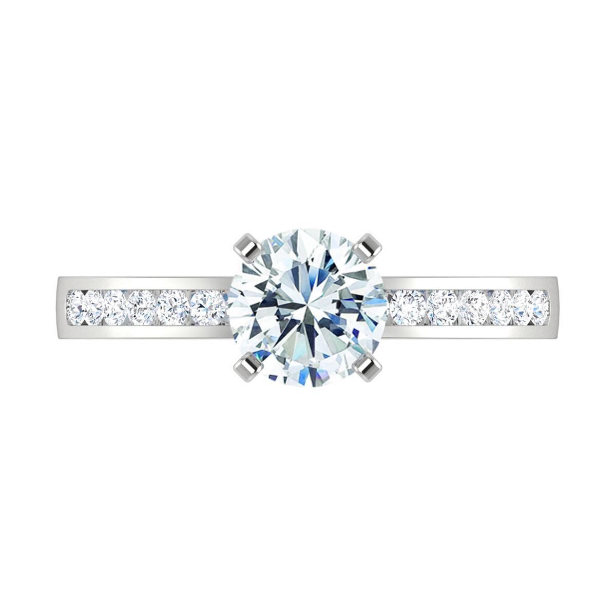 Sophia in 18k White Gold — view 5