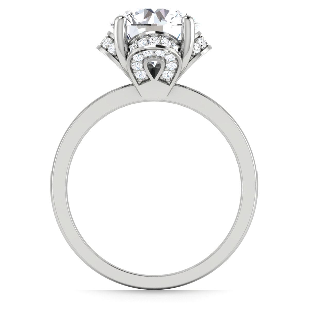 Suzan in 18k White Gold — view 2