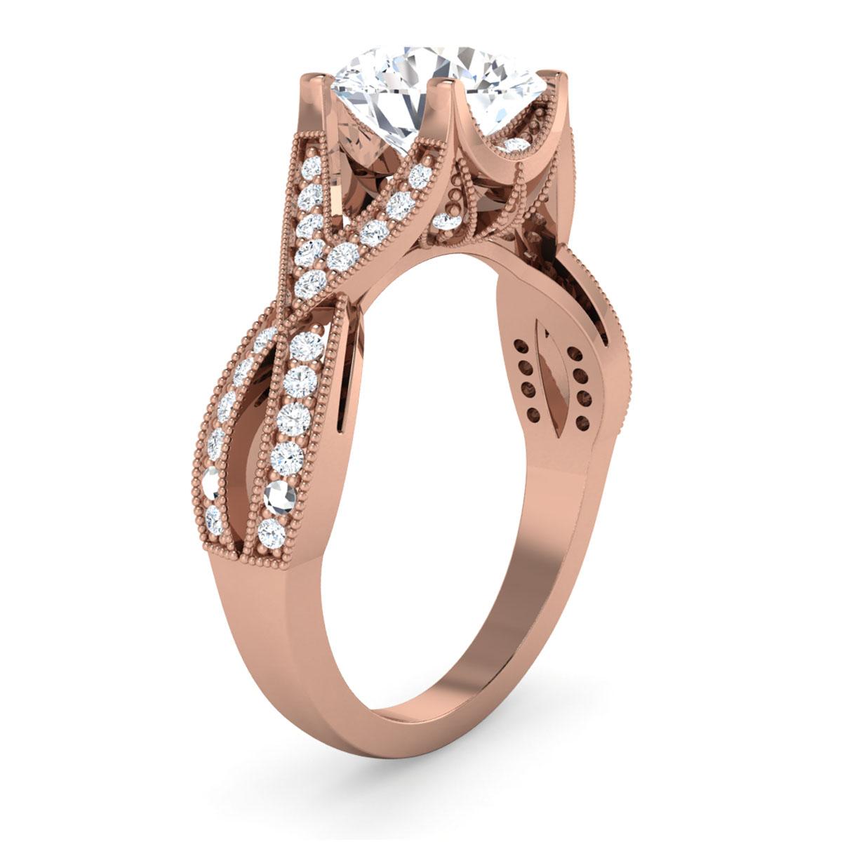 Tani in 18k Rose Gold — view 3