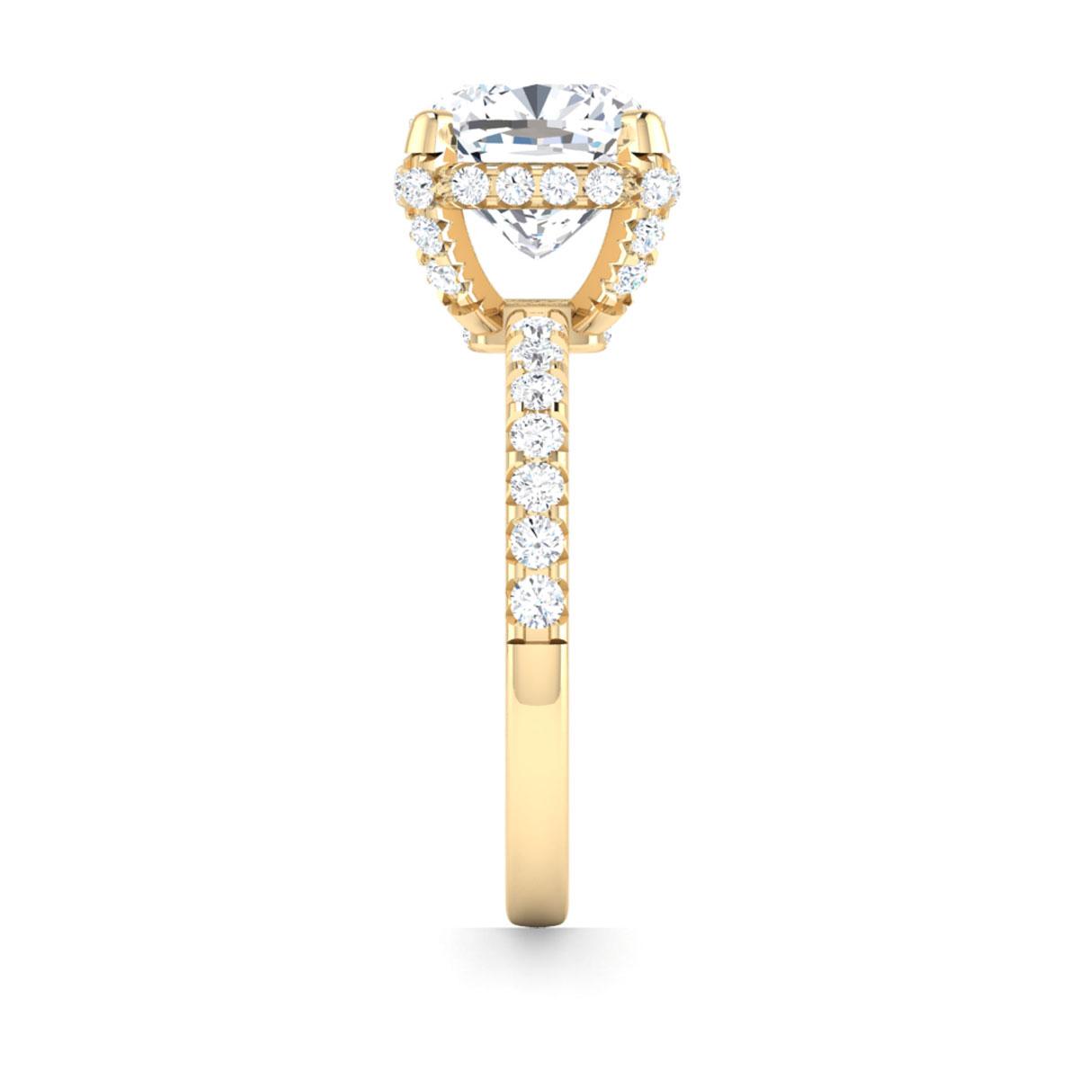 Tina in 18k Yellow Gold — view 4