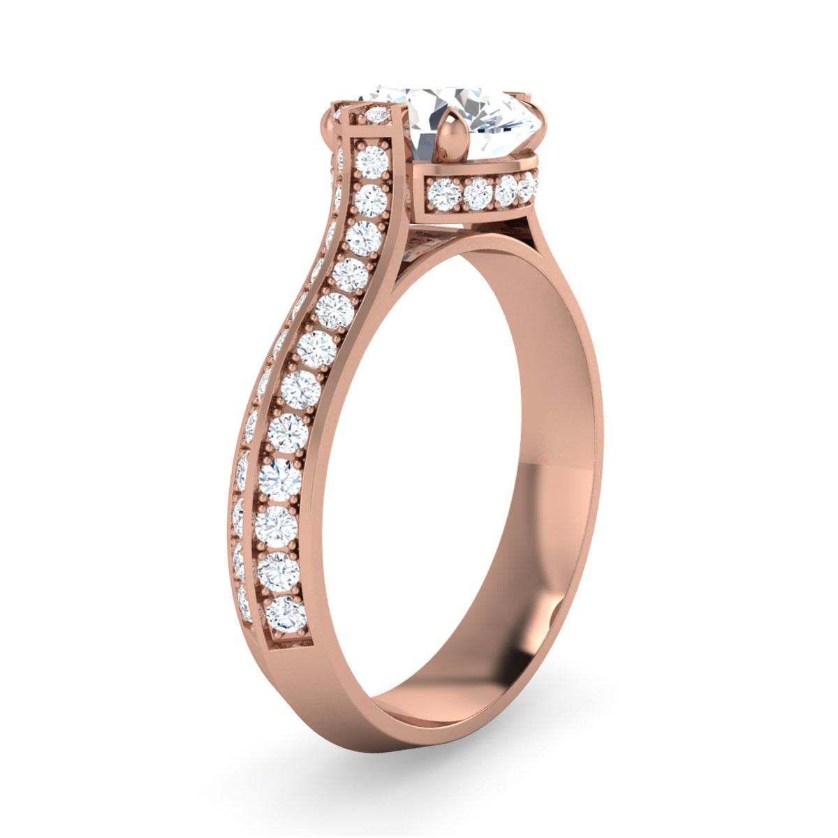 Vera in 18k Rose Gold — view 3