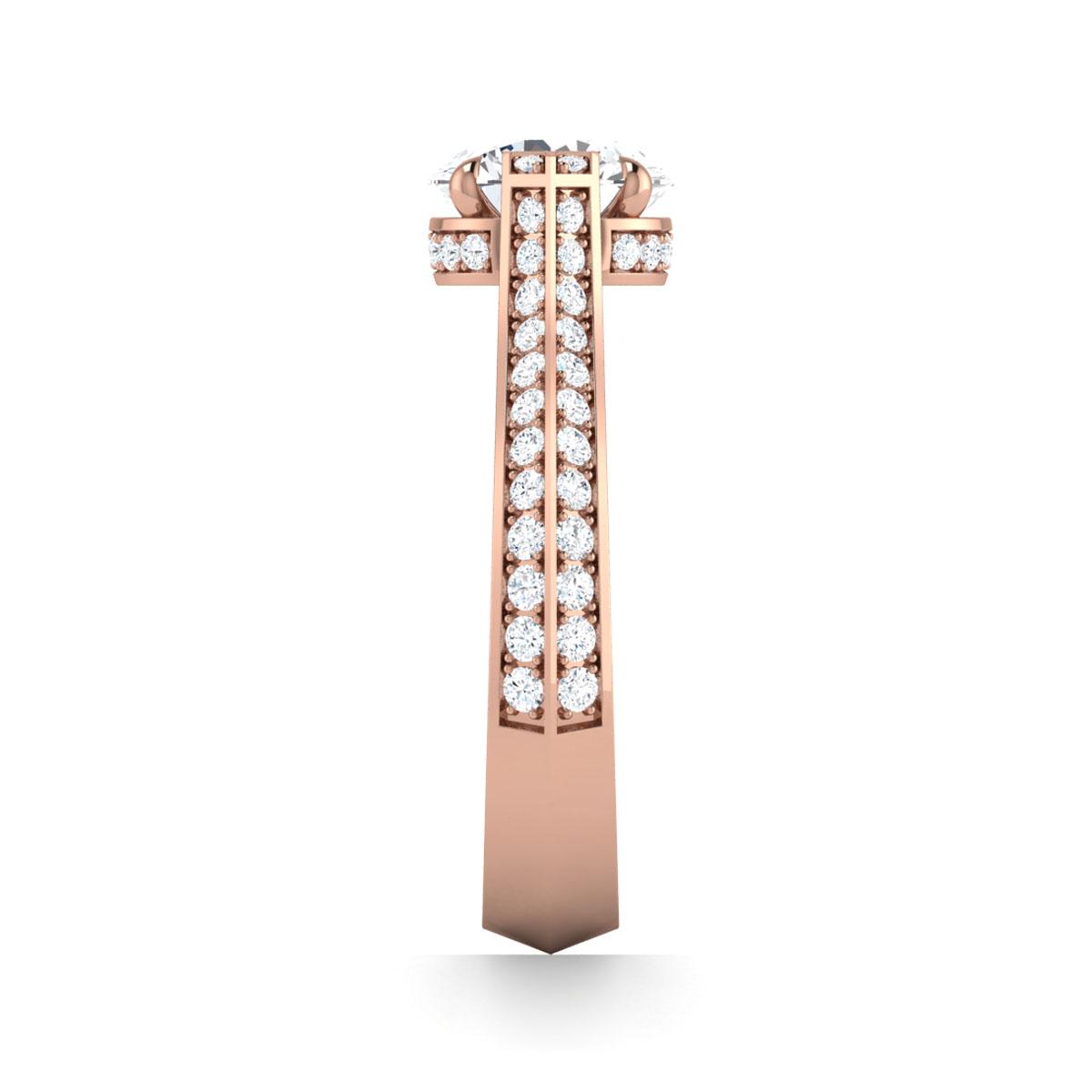 Vera in 18k Rose Gold — view 4