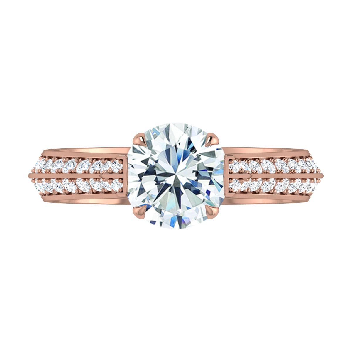 Vera in 18k Rose Gold — view 5