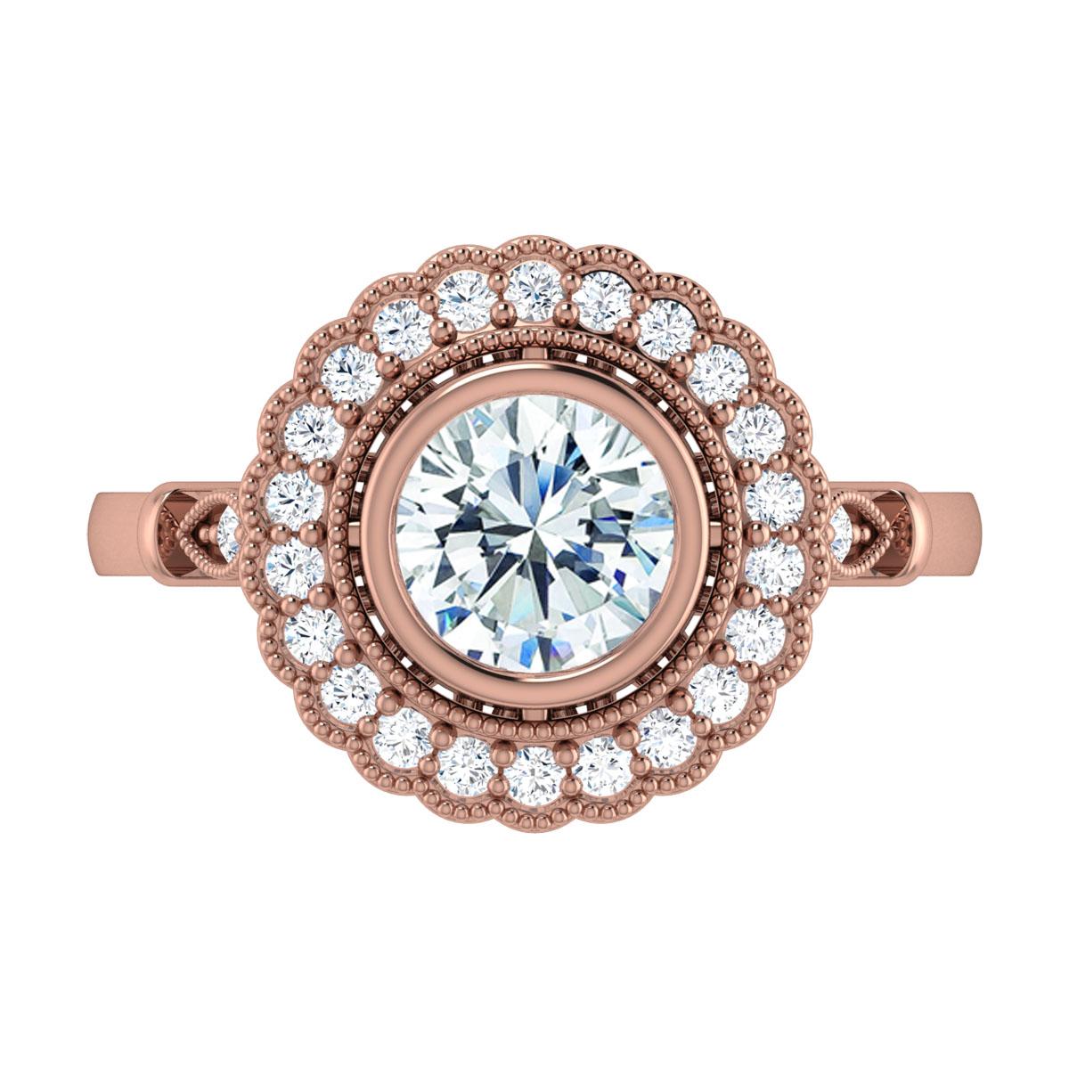 Elizabeth in 18k Rose Gold — view 5