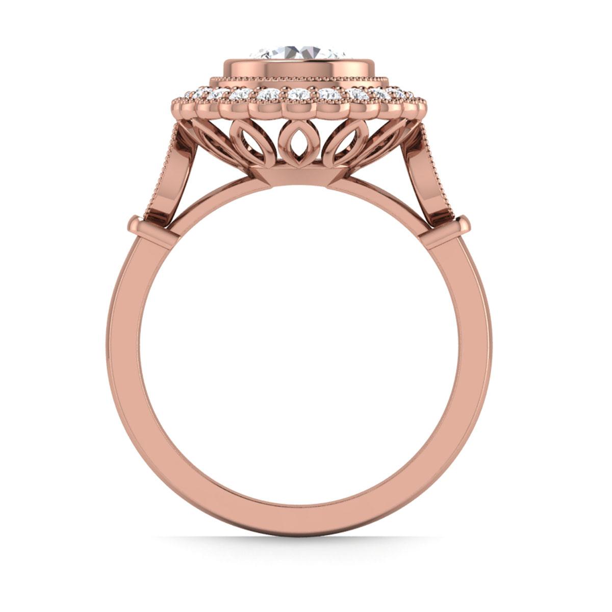 Elizabeth in 18k Rose Gold — view 2