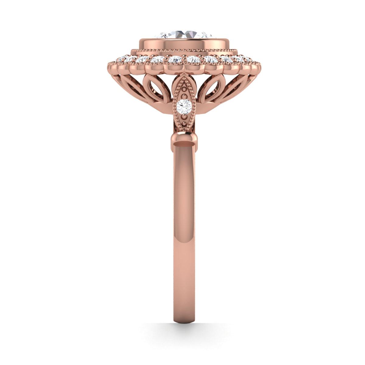 Elizabeth in 18k Rose Gold — view 4