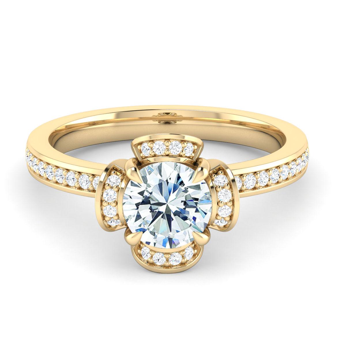 18k Yellow Gold
