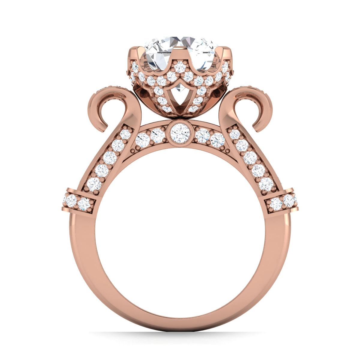 Ashb in 18k Rose Gold — view 2