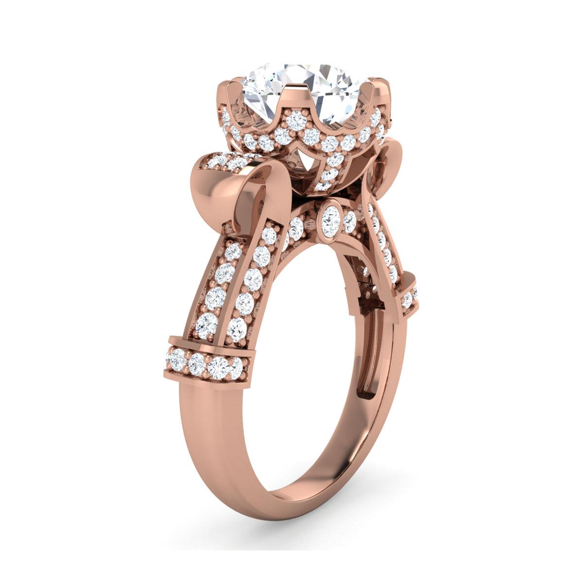 Ashb in 18k Rose Gold — view 3