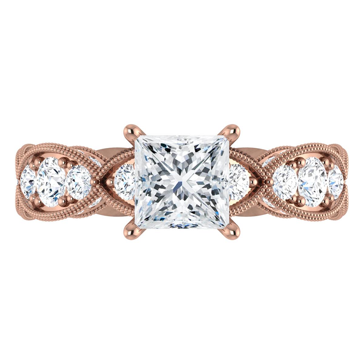 Martha in 18k Rose Gold — view 5
