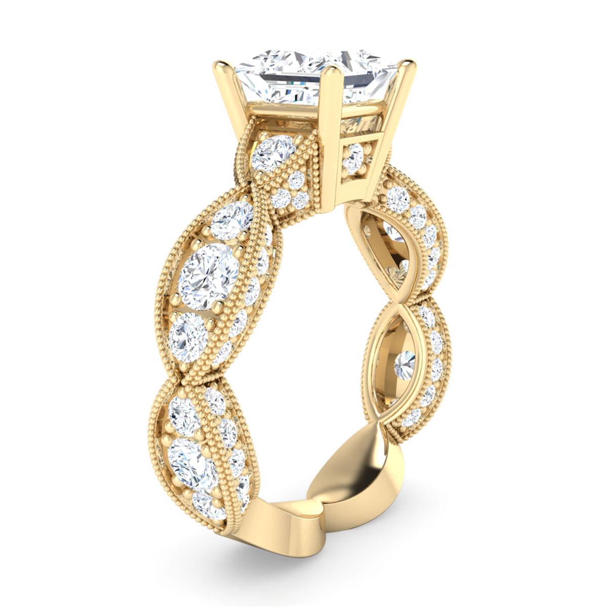 Martha in 18k Yellow Gold — view 3