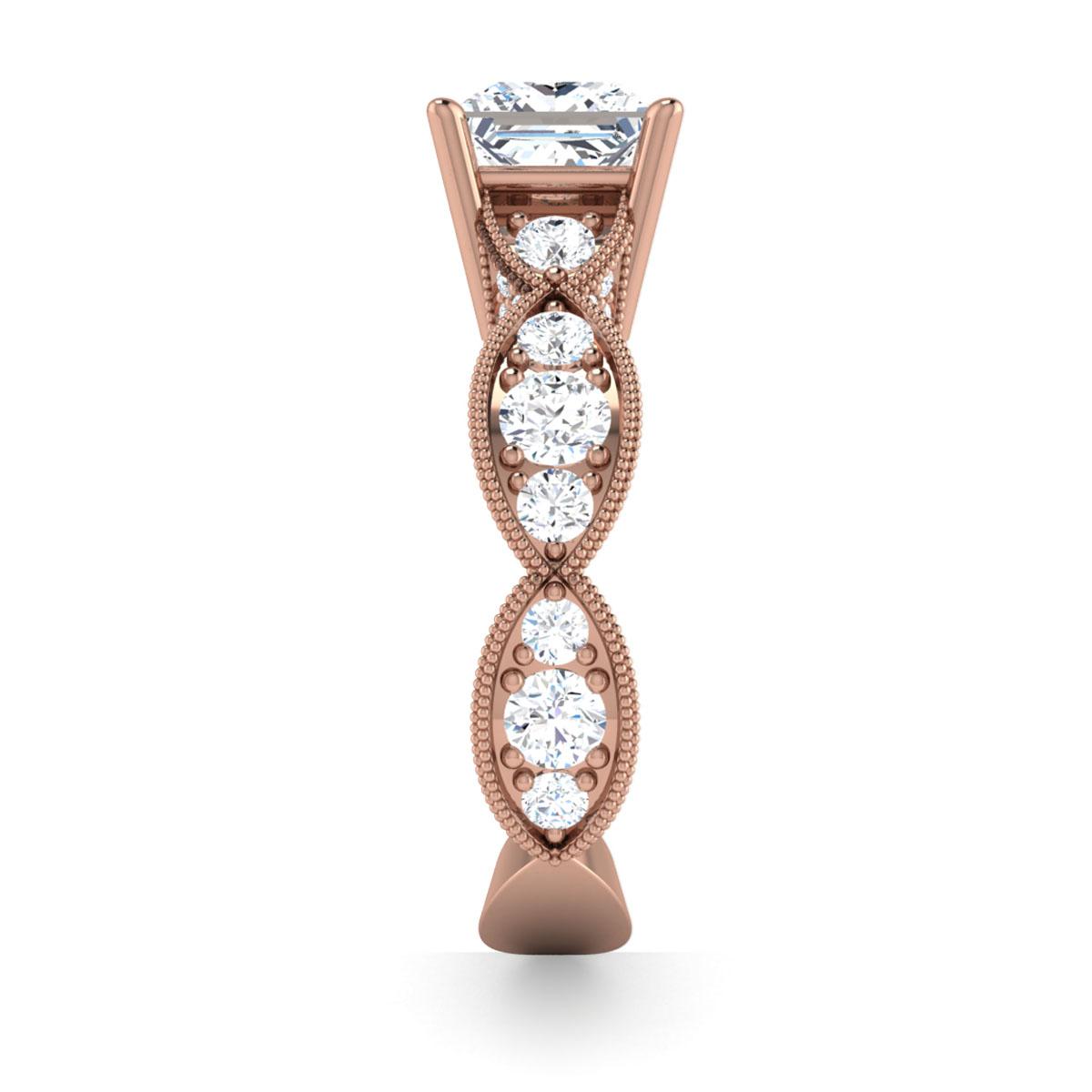 Martha in 18k Rose Gold — view 4