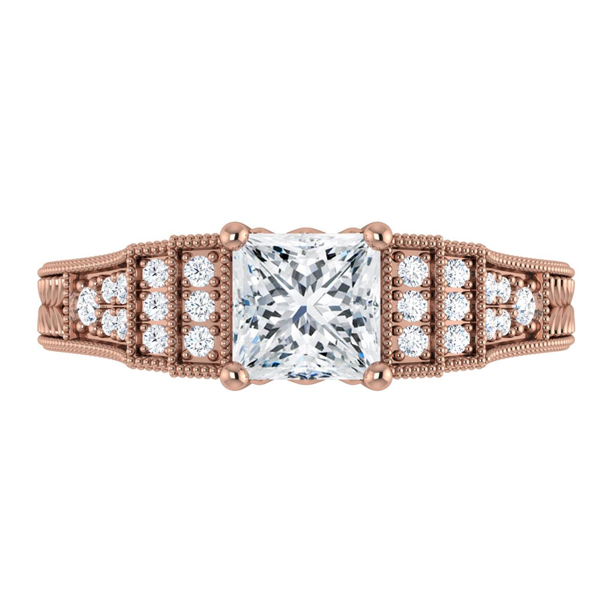 Mona in 18k Rose Gold — view 5