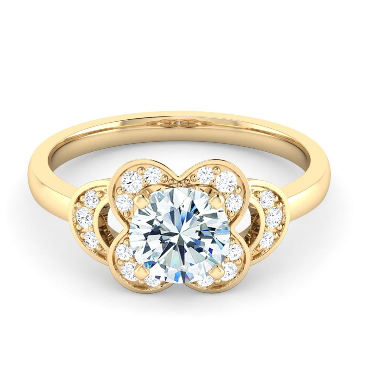 Yana in 18k Yellow Gold
