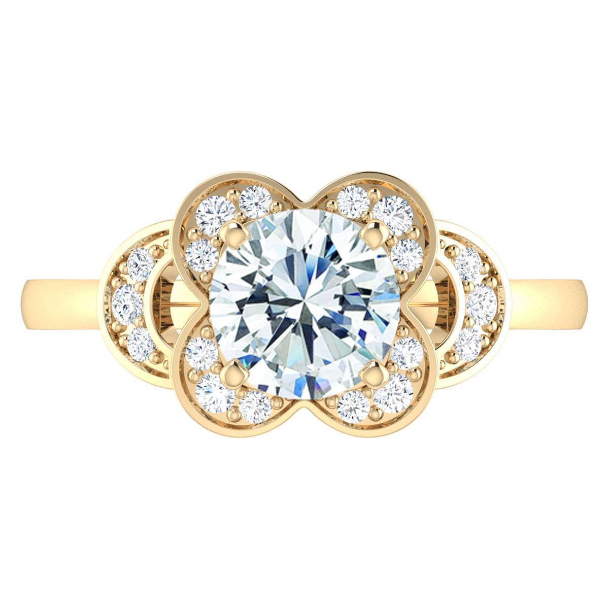 Yana in 18k Yellow Gold — view 5