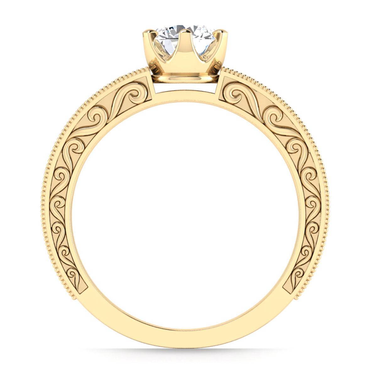 Lea in 18k Yellow Gold — view 2