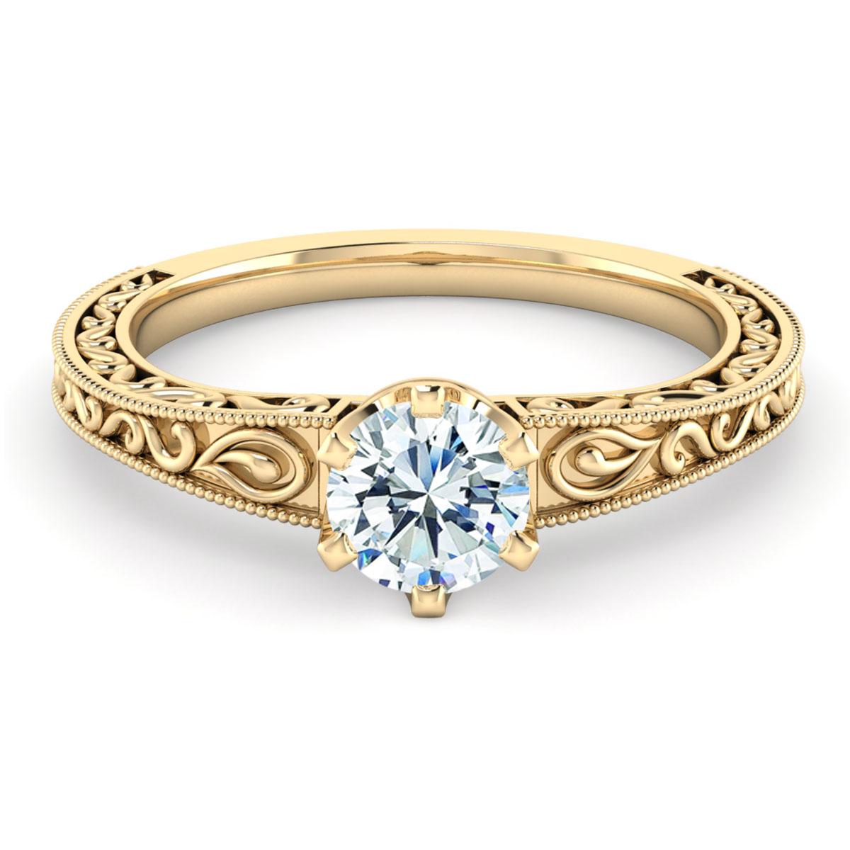 Lea in 18k Yellow Gold