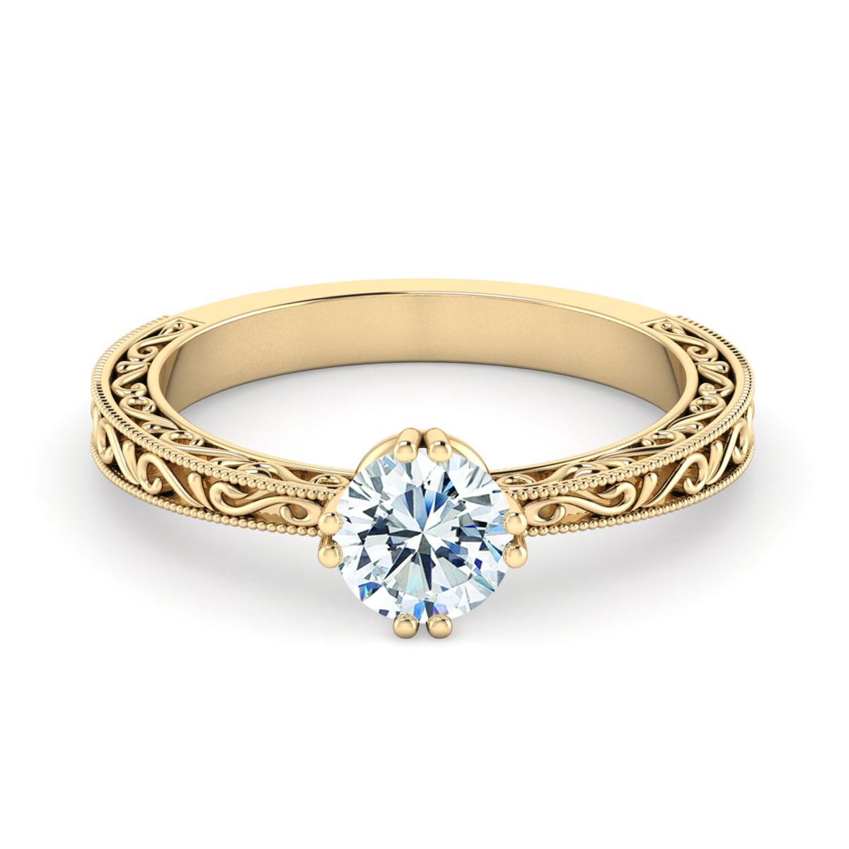 18k Yellow Gold