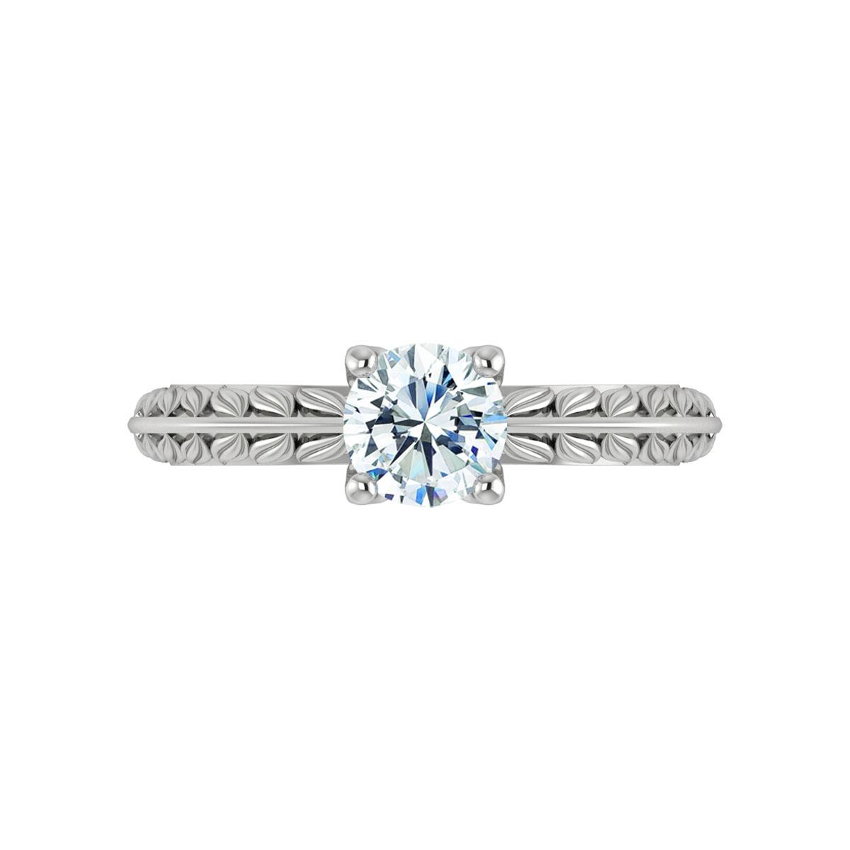 Coco in 18k White Gold — view 5