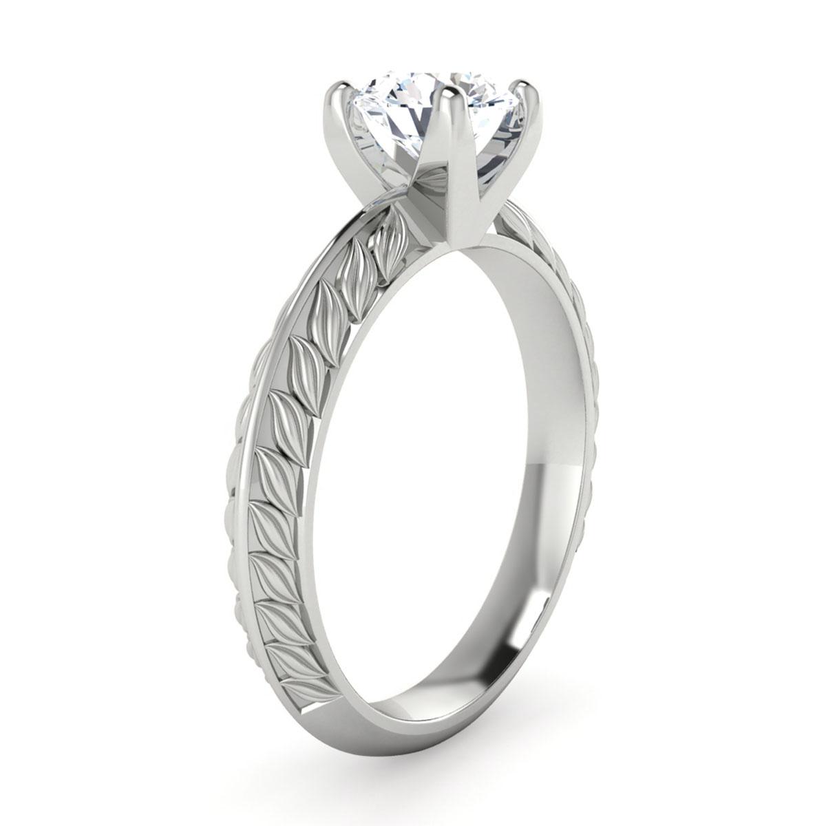 Coco in 18k White Gold — view 3