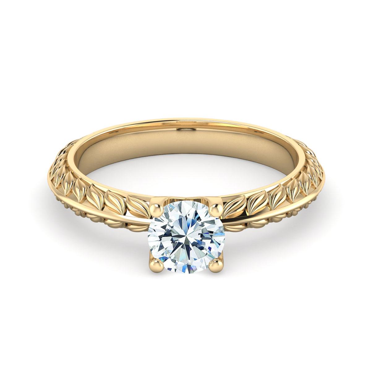 18k Yellow Gold