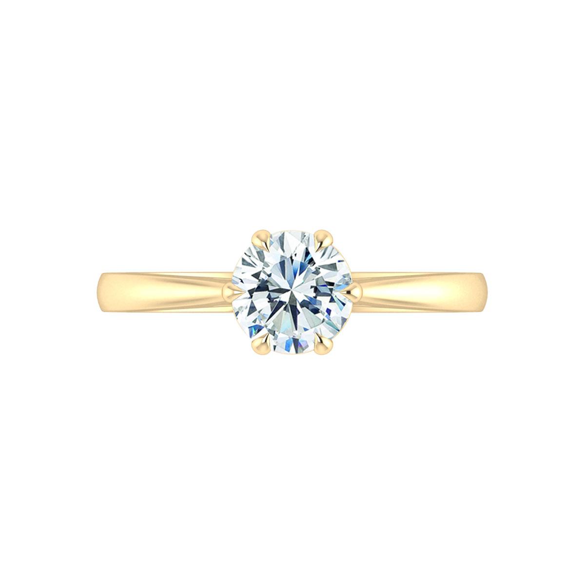 Daisy in 18k Yellow Gold — view 5