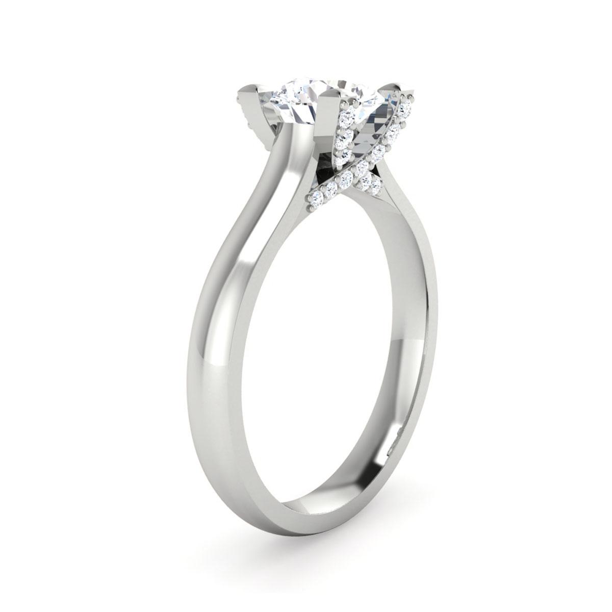 Dana in 18k White Gold — view 3