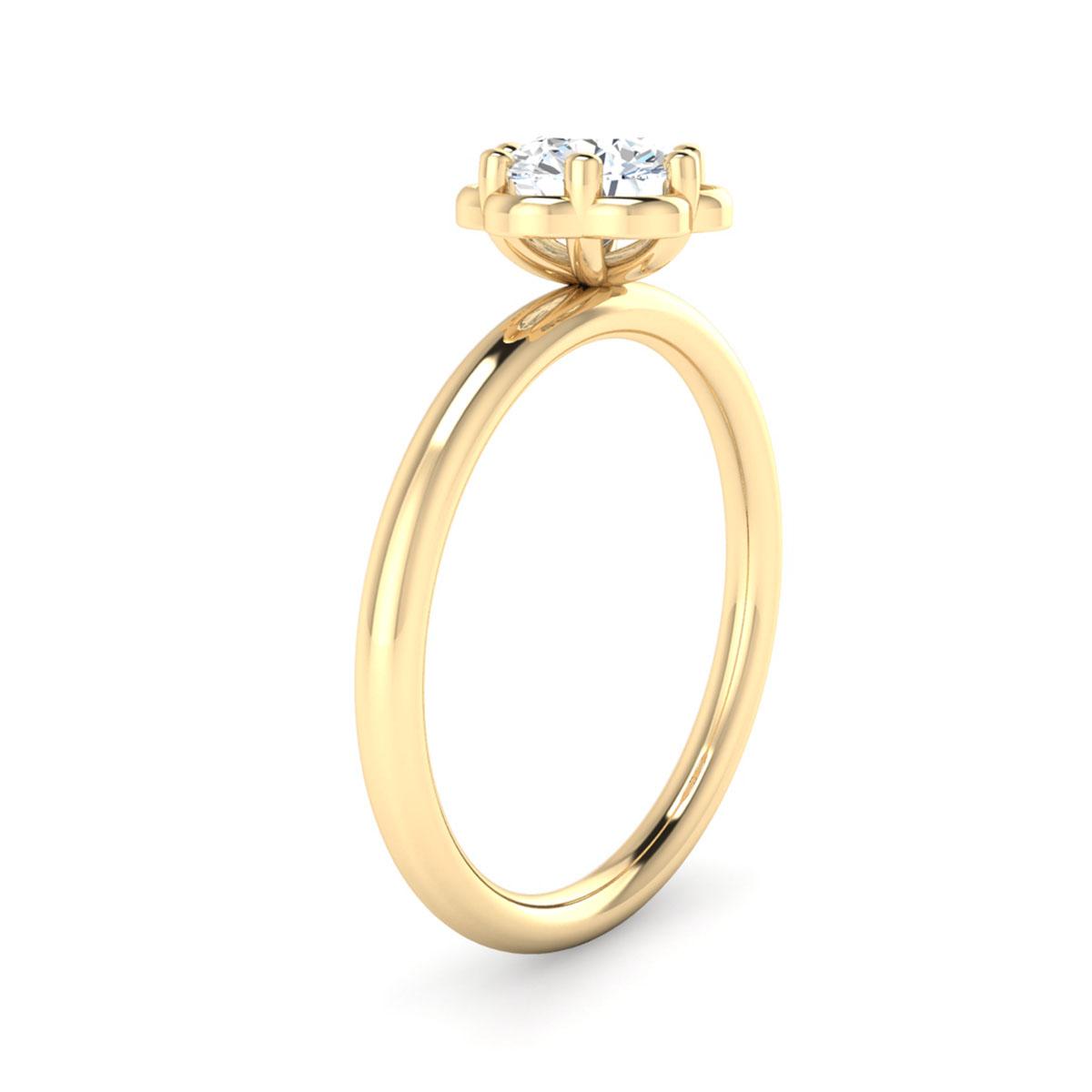 Diana in 18k Yellow Gold — view 3