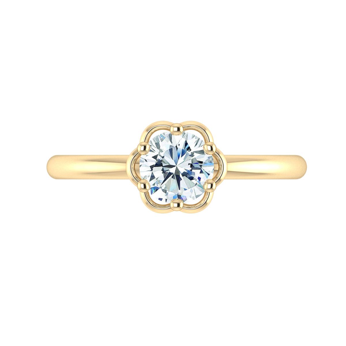 Diana in 18k Yellow Gold — view 5