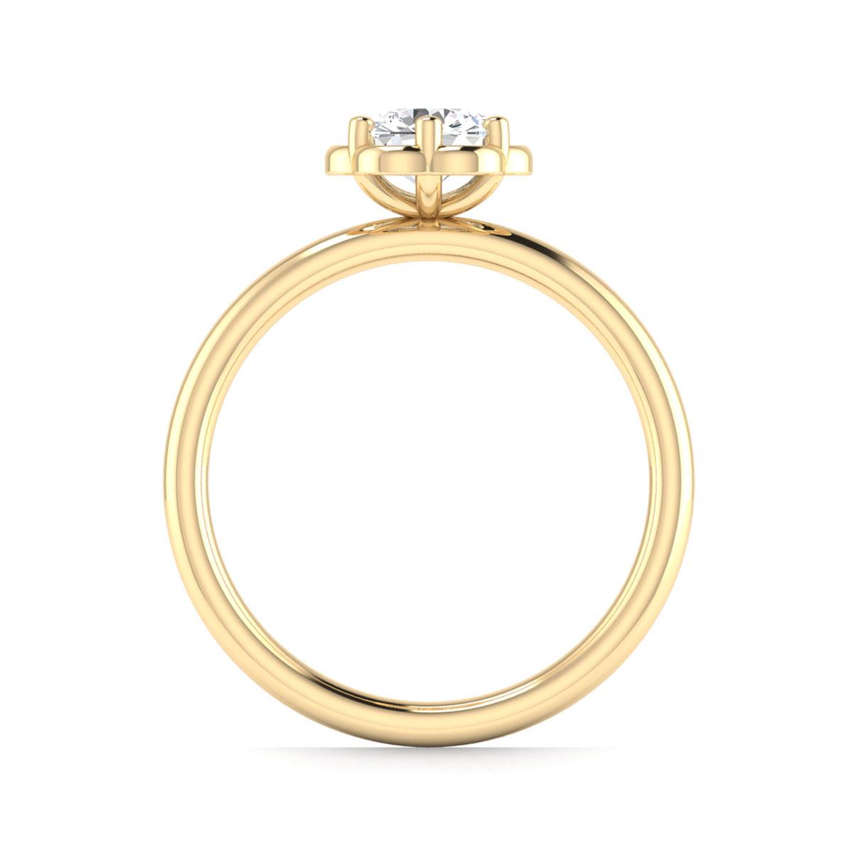 Diana in 18k Yellow Gold — view 2