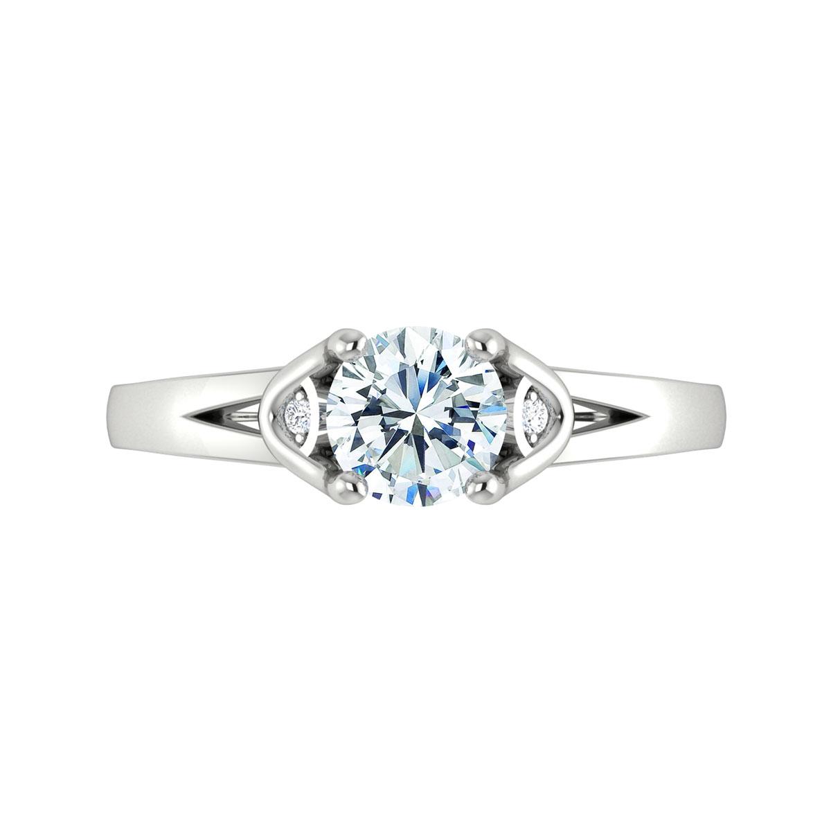Edwina in 18k White Gold — view 5
