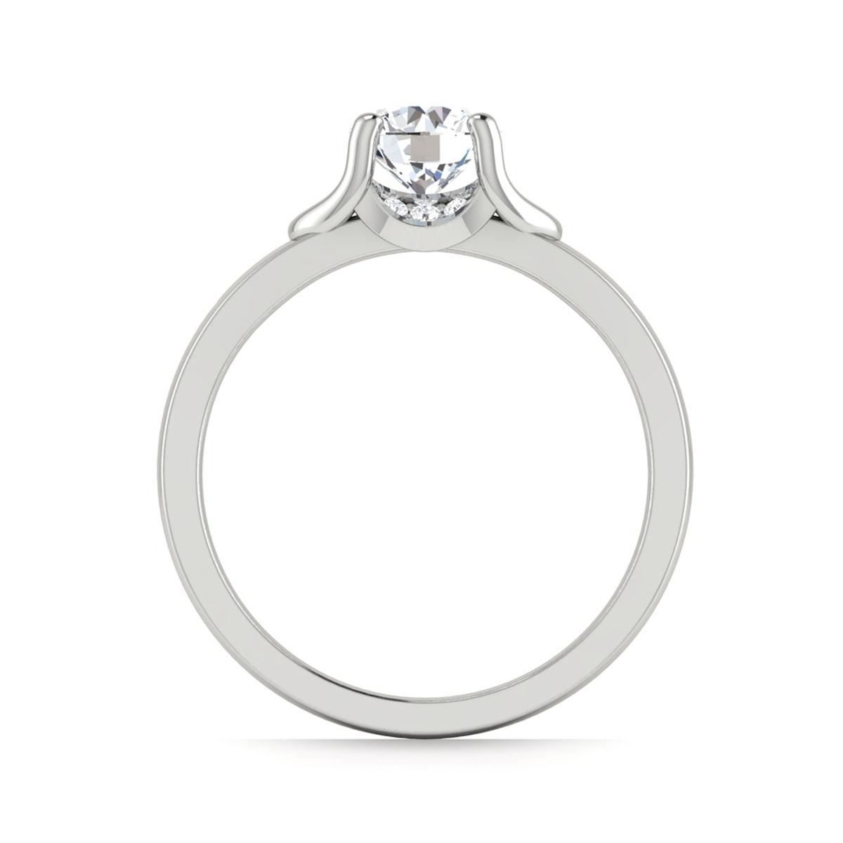 Edwina in 18k White Gold — view 2