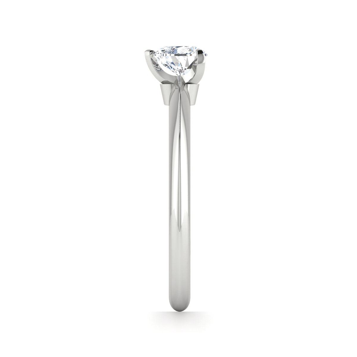 Ellie in 18k White Gold — view 4