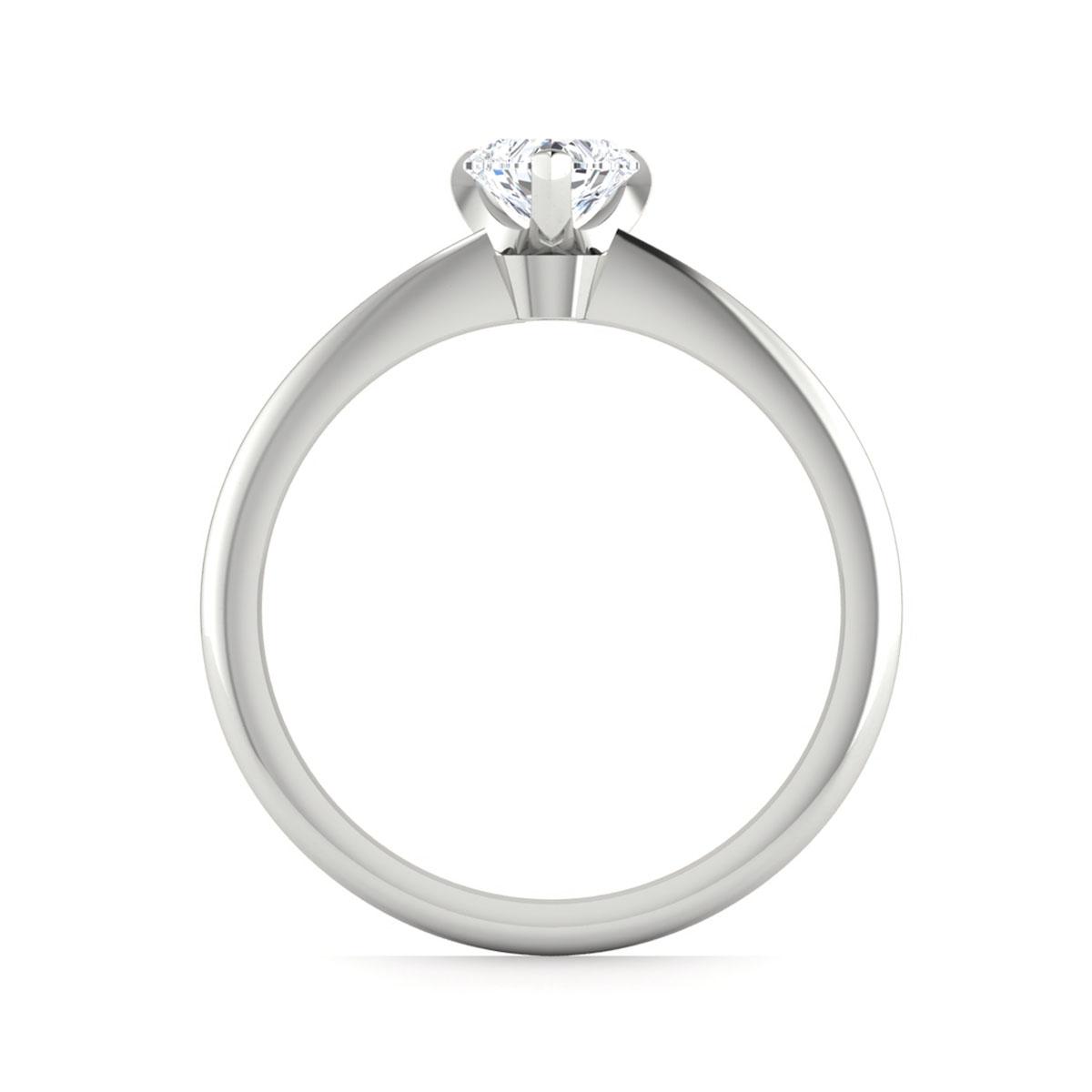 Ellie in 18k White Gold — view 2
