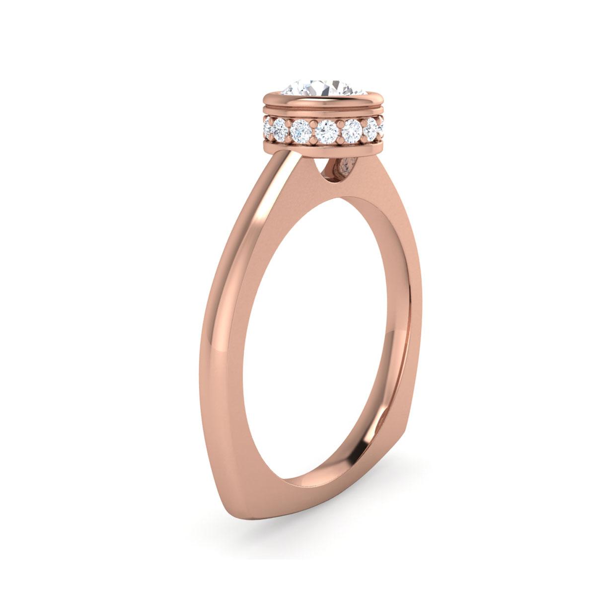 Ena in 18k Rose Gold — view 3