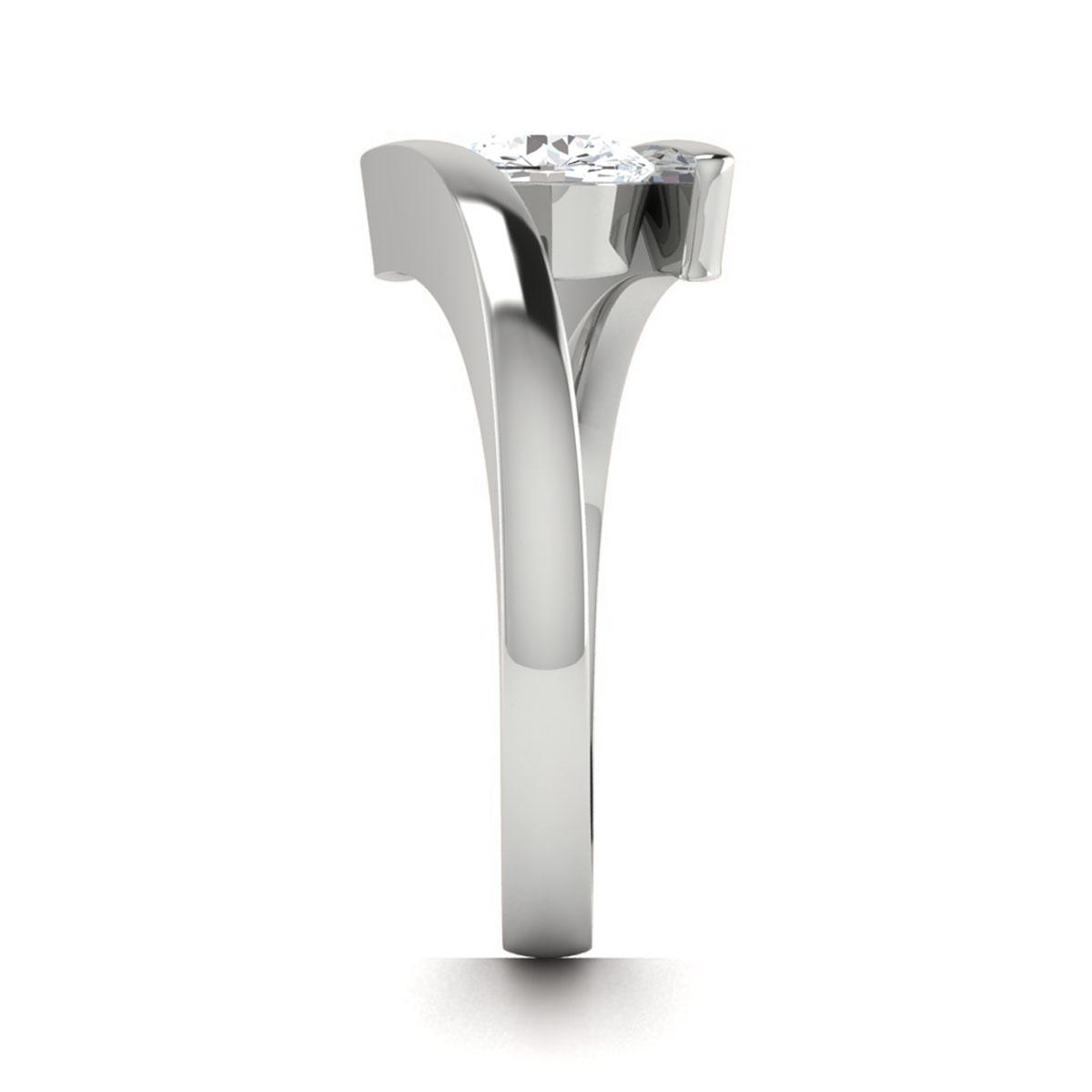 Erin in 18k White Gold — view 4