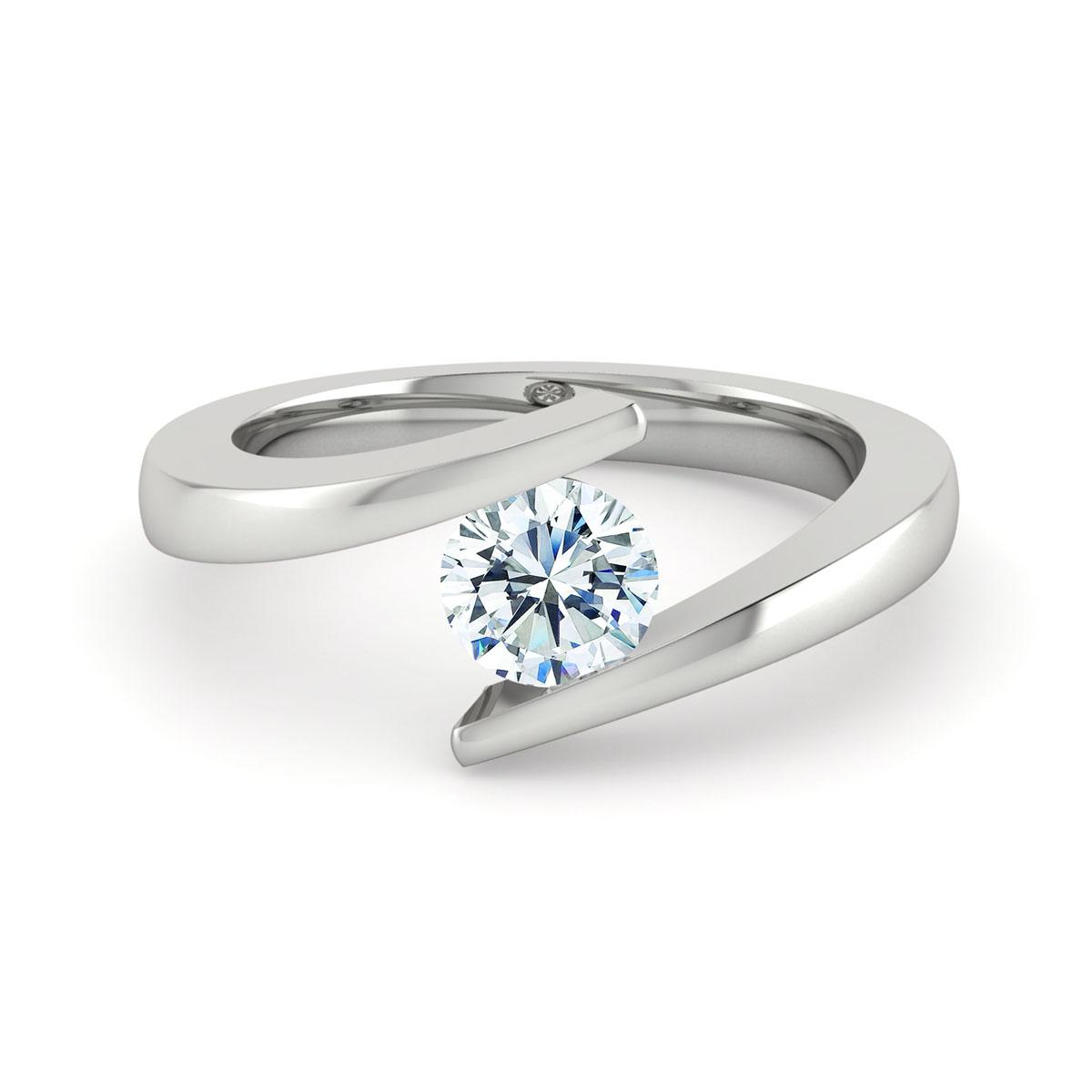 Erin in 18k White Gold