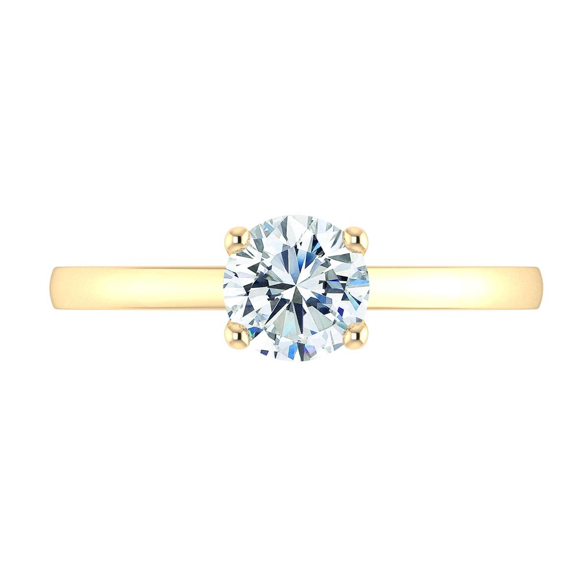 Flick in 18k Yellow Gold — view 5