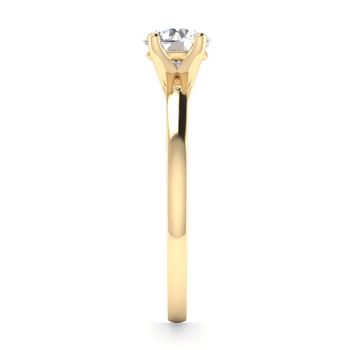 Flick in 18k Yellow Gold — view 4