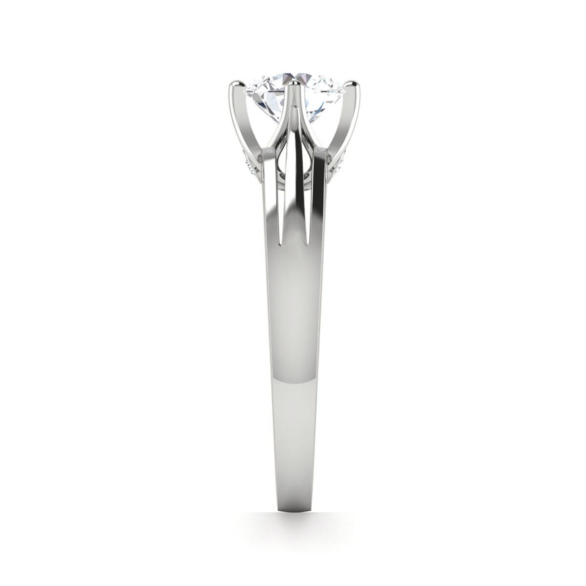 Garnet in Platinum — view 4