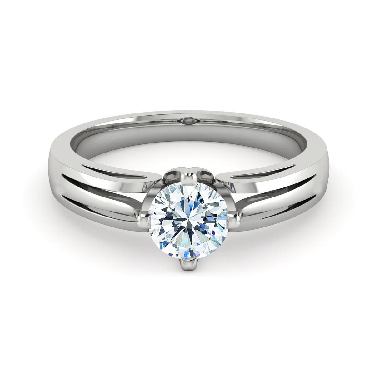 18k White Gold