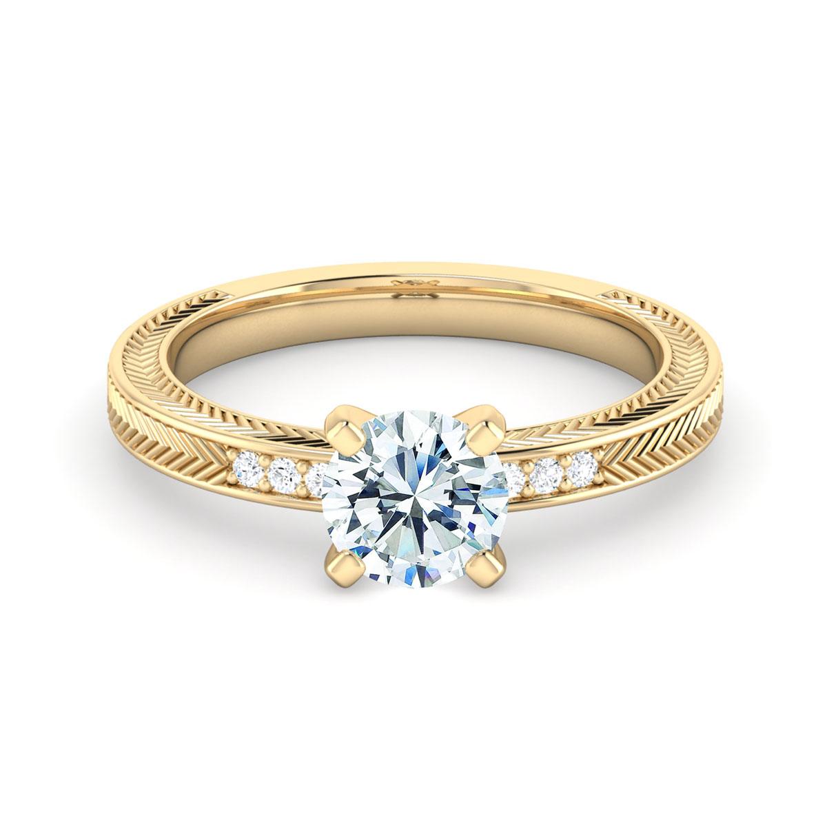 18k Yellow Gold