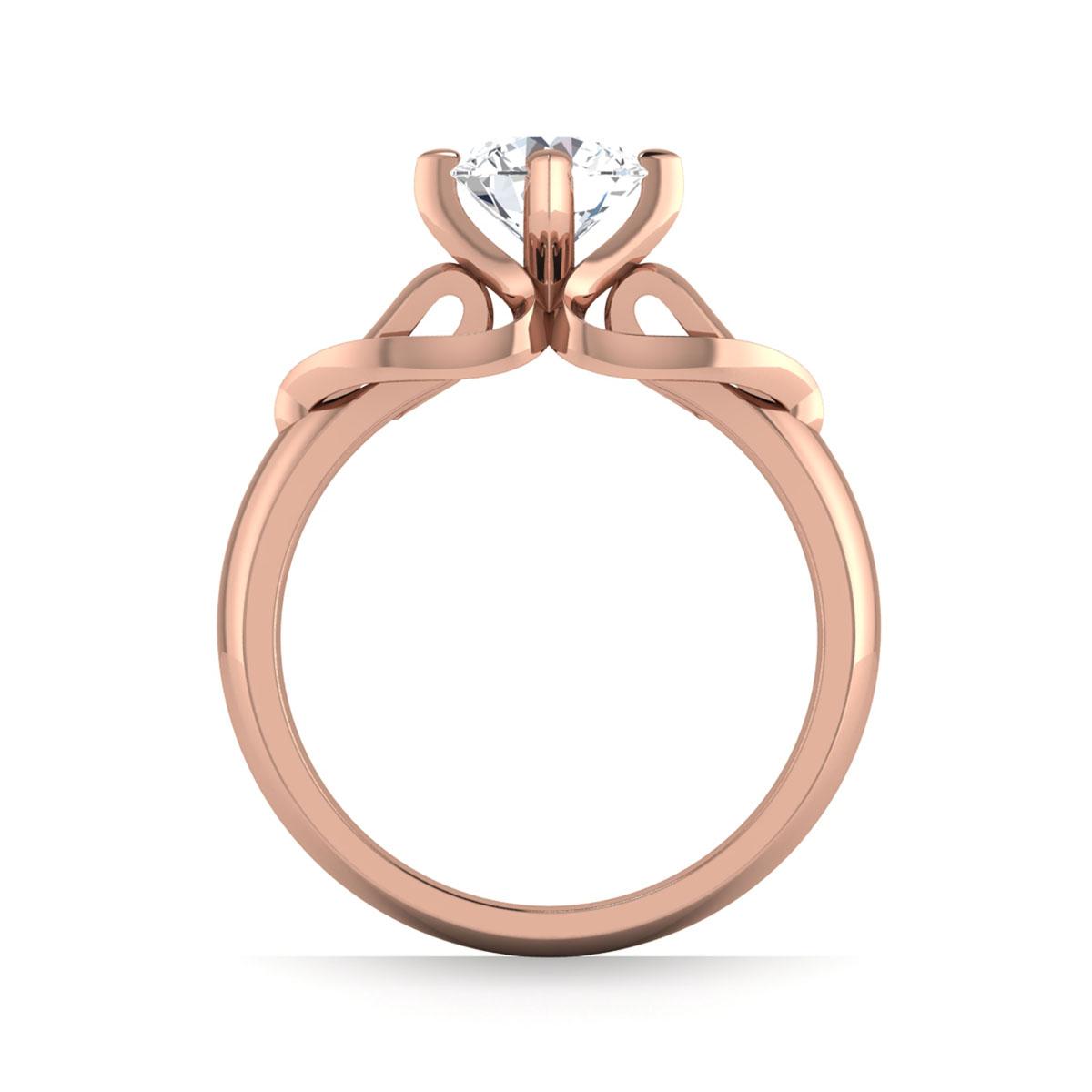 Jojo in 18k Rose Gold — view 2