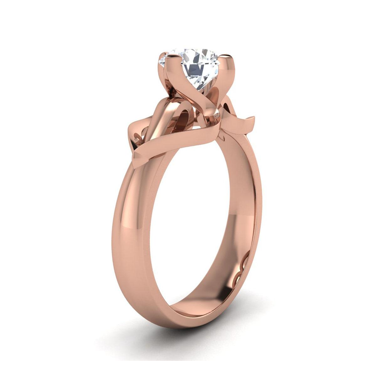 Jojo in 18k Rose Gold — view 3