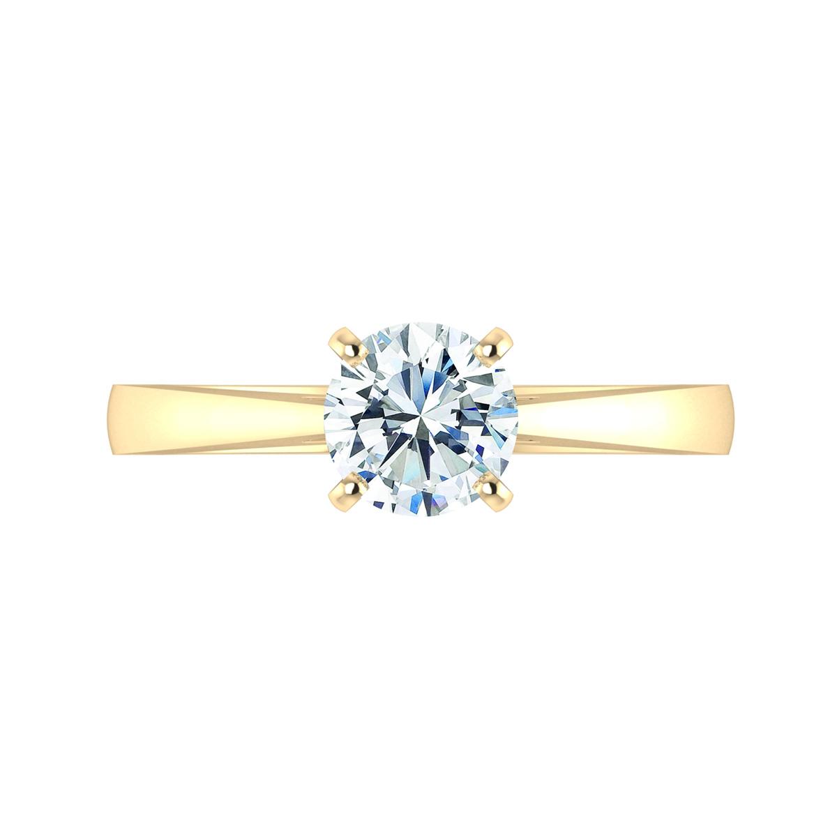 Karina in 18k Yellow Gold — view 5