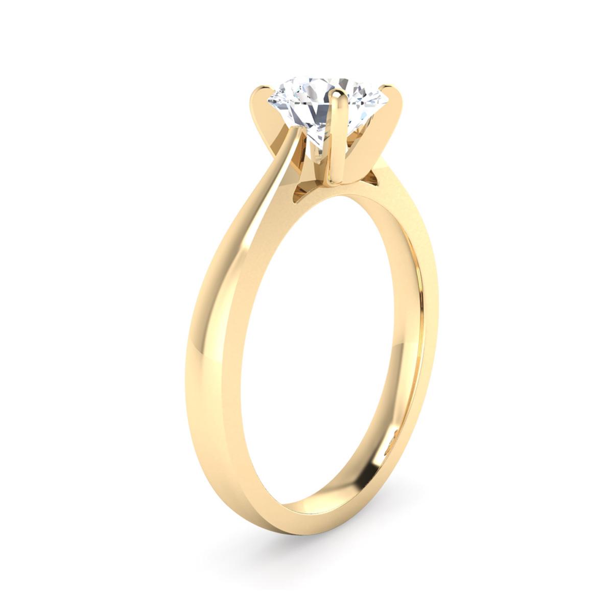Karina in 18k Yellow Gold — view 3