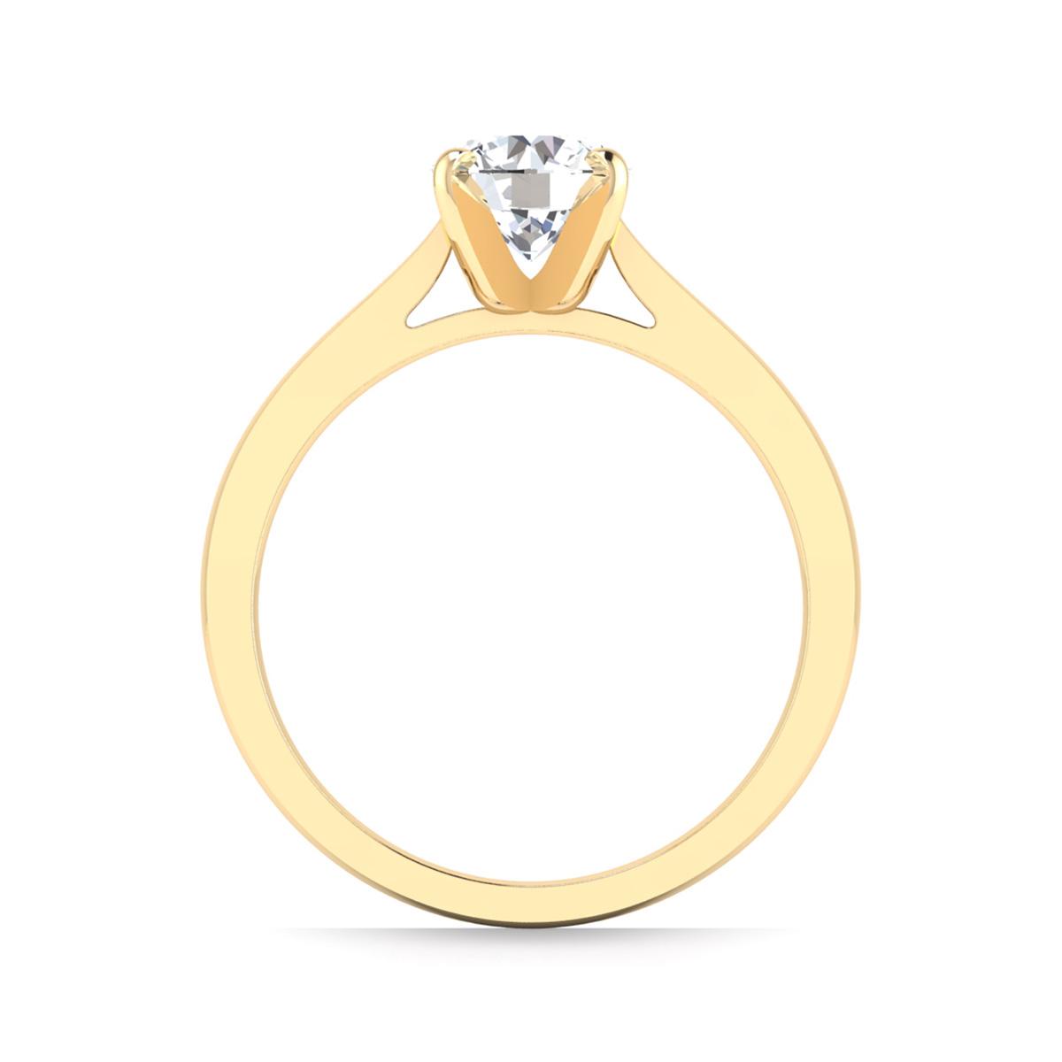 Karina in 18k Yellow Gold — view 2