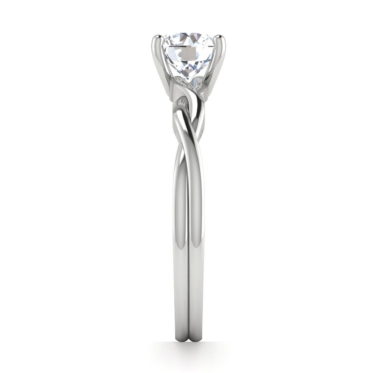 Kristina in 18k White Gold — view 4